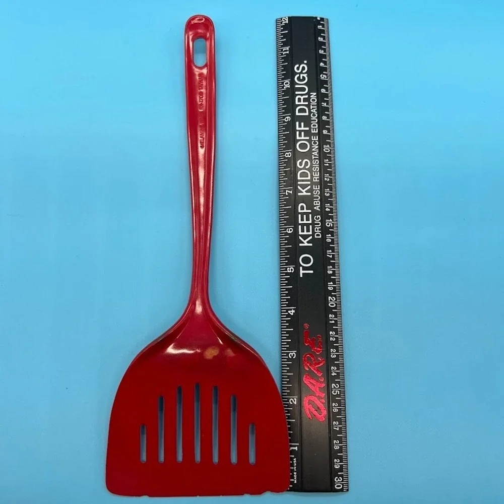 Vintage‎ Melamine Ware Set of 2 Wide Slotted Spatula Flipper Turner RK-170D